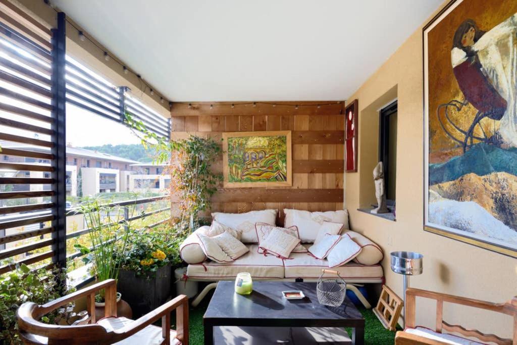 Le Precieux - Superbe Appart Confort Avec Grande Terrasse De 25M2 - Parking Prive Proche Centre Ville D'Aix En Provence - Hopital Hpp - Creps Aix-en-Provence Eksteriør billede